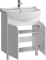 Тумба с раковиной SanStar Каскад 70 раковина Амур
