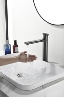 Смеситель для раковины Black&White Gravity 7307GM gun metal Смеситель для раковины Black&White Gravity 7307GM gun metal