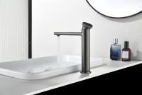 Смеситель для раковины Black&White Gravity 7307GM gun metal Смеситель для раковины Black&White Gravity 7307GM gun metal