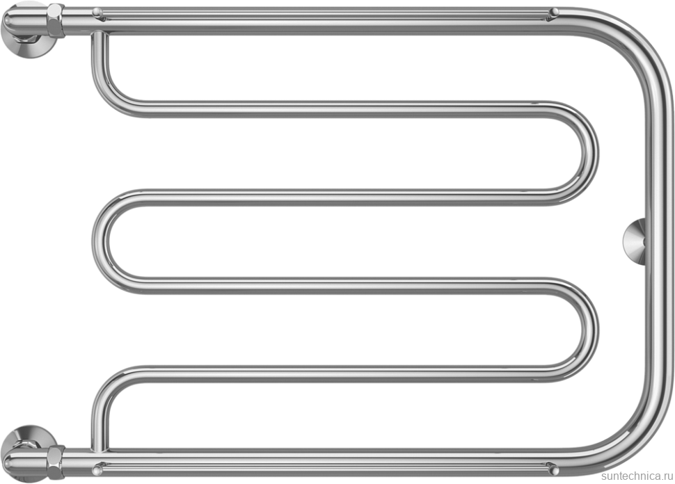 Полотенцесушитель водяной Terminus Фокстрот БШ 500x700