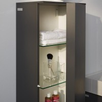 Шкаф пенал для ванной Laufen Kartell by Laufen 4.0828.8.033.642.1 R, шиферный