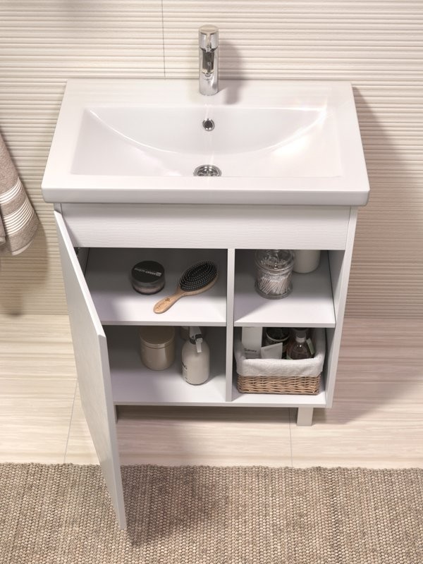 Мебель для ванной комнаты Vigo Milos 70 напольная, белая