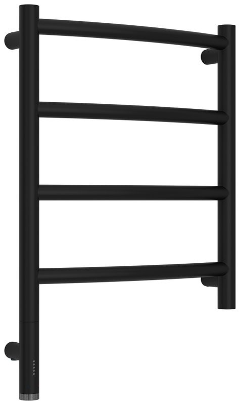 Полотенцесушитель электрический Сунержа Галант 3.1 31-6000-5040 60x45 см, подключение слева, матовый черный, лесенка