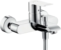 Смеситель для ванны с душем Hansgrohe Metris 31480000 Смеситель для ванны с душем Hansgrohe Metris 31480000