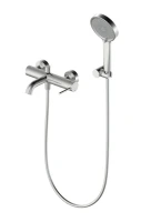 Смеситель для ванны с душем Wonzon & Woghand Stick WW-88639017-BN брашированный никель Смеситель для ванны с душем Wonzon & Woghand Stick WW-88639017-BN брашированный никель