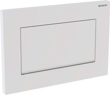 Кнопка смыва Geberit Sigma 30 115.893.KJ.1 белая, хром глянцевый