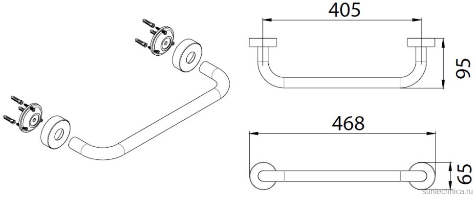 Поручень Fixsen Hotel FX-31017