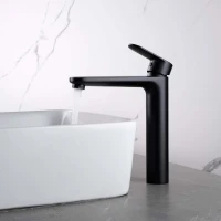 Смеситель для раковины AQUATEK Ника AQ1804MB матовый черный Смеситель для раковины AQUATEK Ника AQ1804MB матовый черный