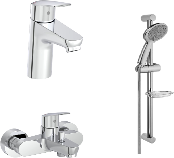 Комплект для ванной VitrA A42302EXP хром