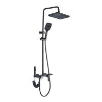 Душевая стойка Ceruttispa 11357 графит