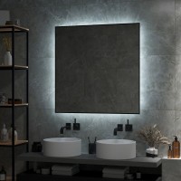Зеркало Art&Max Sorrento 100х100 с LED-подсветкой, 6000К