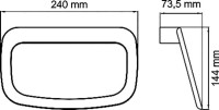 Полотенцедержатель Wasserkraft Elbe K-7260
