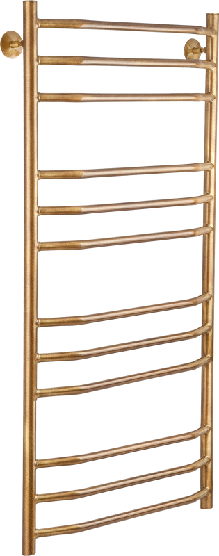 Полотенцесушитель водяной Secado Агата 2 105x55 см, бронза, лесенка, латунь