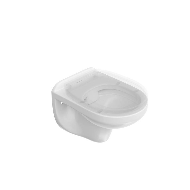 Унитаз подвесной KERAMA MARAZZI Pro KPRO.wc.02 безободковый, крышка-сиденье микролифт