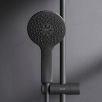 Душевая стойка AM.PM Inspire V2.0 F0750A522 с термостатом, черная