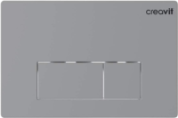 Кнопка смыва Creavit ARC GP8002.00 серая матовая