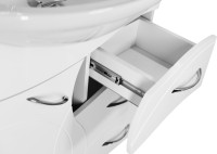 Тумба с раковиной Style Line Амелия 75 белая Тумба с раковиной Style Line Амелия 75 белая