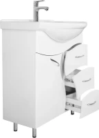 Тумба с раковиной Style Line Амелия 75 белая Тумба с раковиной Style Line Амелия 75 белая