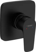 Встраиваемый смеситель для душа и ванны Hansgrohe Talis E 71764670 черный матовый