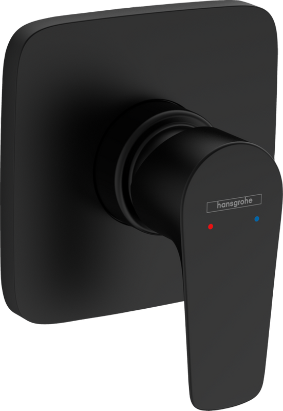 Встраиваемый смеситель для душа и ванны Hansgrohe Talis E 71764670 черный матовый