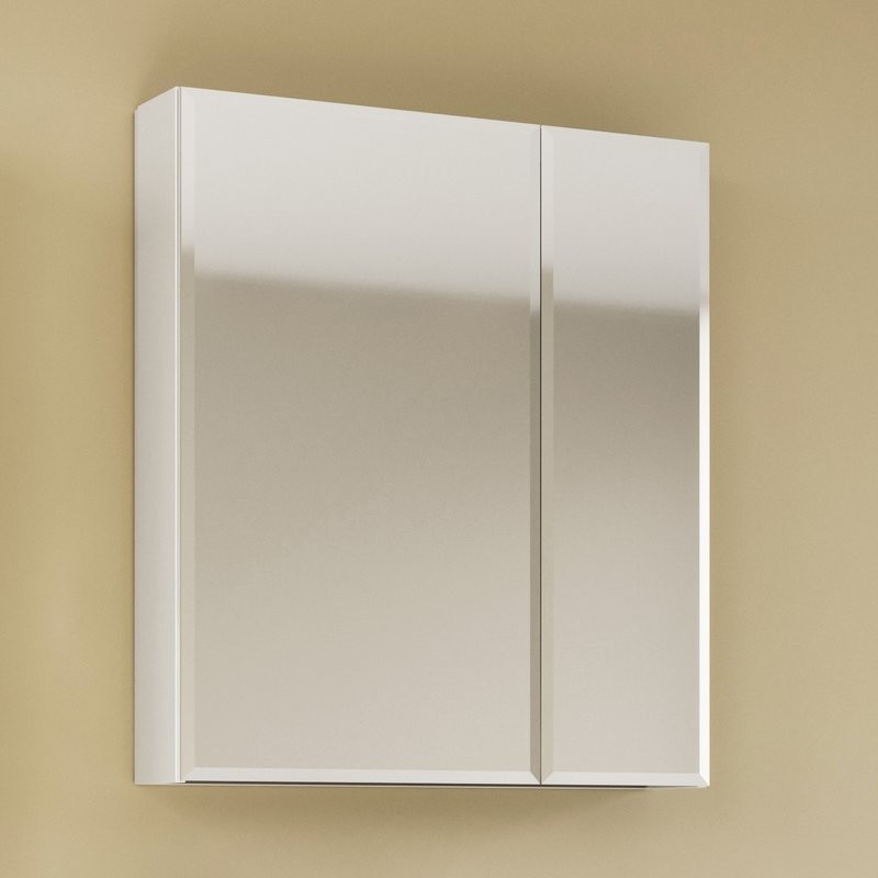 Мебель для ванной комнаты Marka One Mix 70П с 2 ящиками, бетон, push