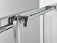 Душевая дверь в нишу Vincea Alpha VDS-3AL2160CL 160 см, стекло прозрачное, хром
