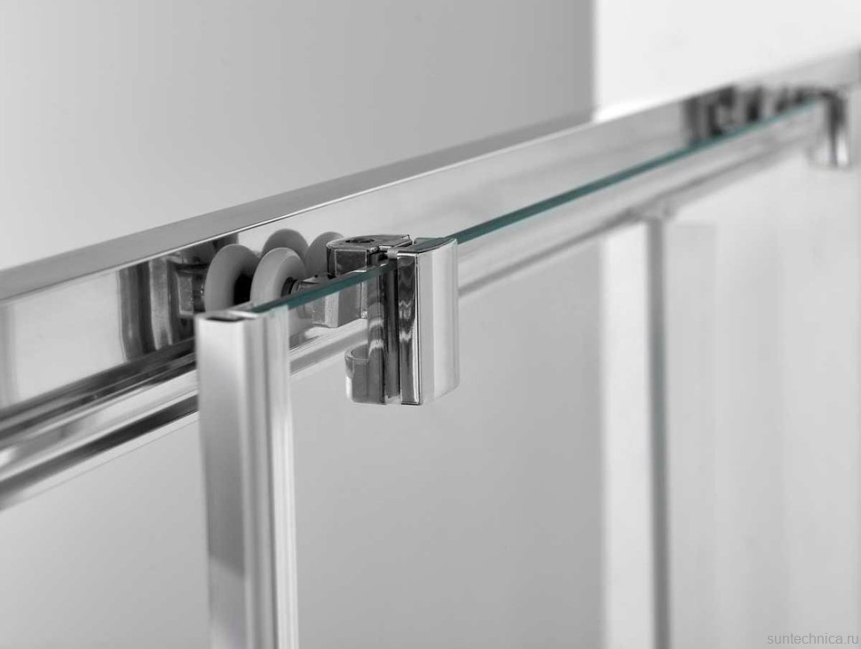 Душевая дверь в нишу Vincea Alpha VDS-3AL2160CL 160 см, стекло прозрачное, хром