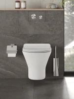 Унитаз подвесной Orange C01 C01-100W безободковый, с микролифтом