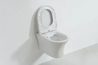 Унитаз подвесной Orange C01 C01-100W безободковый, с микролифтом