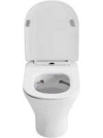Унитаз подвесной Orange C01 C01-100W безободковый, с микролифтом