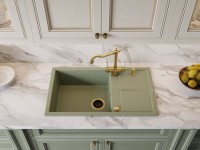 Мойка кухонная Omoikiri Sumi 86A-WG wind green