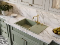 Мойка кухонная Omoikiri Sumi 86A-WG wind green