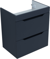 Мебель для ванной комнаты Aquanet Практика 60 2 ящика, маренго