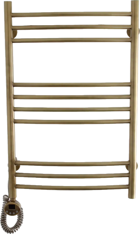 Полотенцесушитель электрический Domoterm Калипсо П10 50x80, левый, бронза