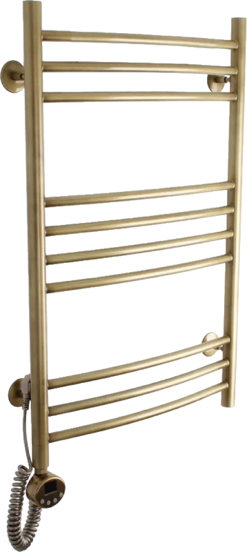 Полотенцесушитель электрический Domoterm Калипсо П10 50x80, левый, бронза