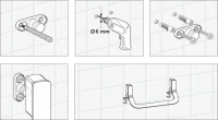 Полотенцедержатель Wasserkraft Sauer K-7960 Полотенцедержатель Wasserkraft Sauer K-7960