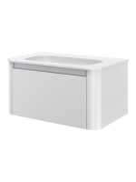 Тумба под раковину без столешницы Armadi Art Voi 80 подвесная, matt white