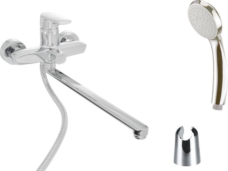 Смеситель с длинным изливом для ванны Paulmark Leipzig Leipzig Le111007