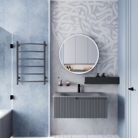 Полотенцесушитель электрический EWRIKA Сафо ПР 80х50, графит