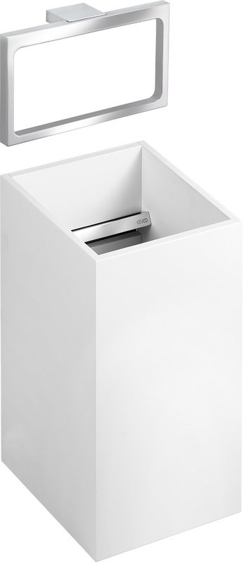 Набор Полотенцедержатель Keuco Edition 11 11121010000 хром + Корзина 11172380000 для использованных полотенец