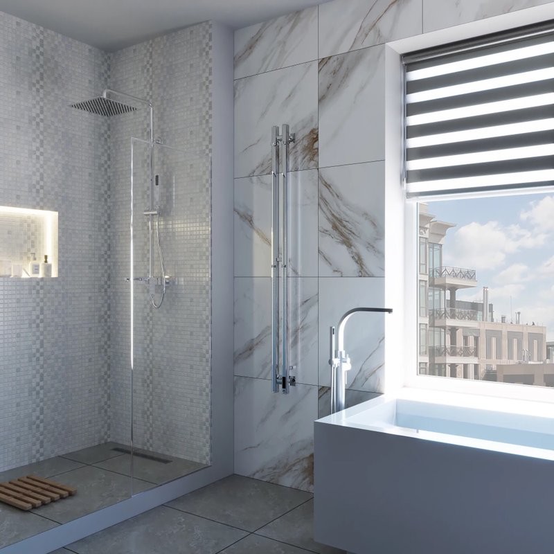 Полотенцесушитель электрический Grota Corsa K NP EL 10х150, с крючками, глянцевый хром