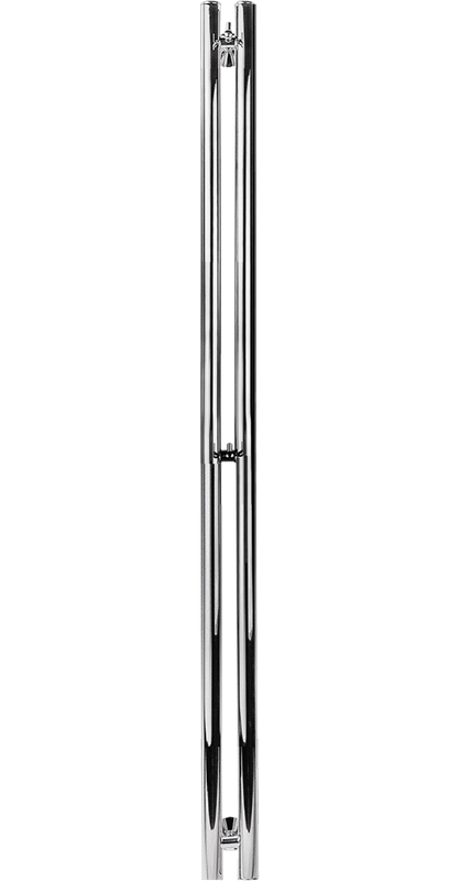 Полотенцесушитель электрический Secado Бергамо 2К 1300х70 130x10 см, подключение справа, хром, I-образный