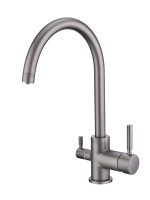 Смеситель для кухни Emar Steel ЕС - 3007 хром