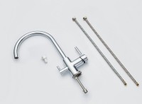 Смеситель для кухни Emar Steel ЕС - 3007 хром