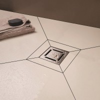 Душевой трап Berges Zentrum Norma 090362, 10x10 см, матовый хром