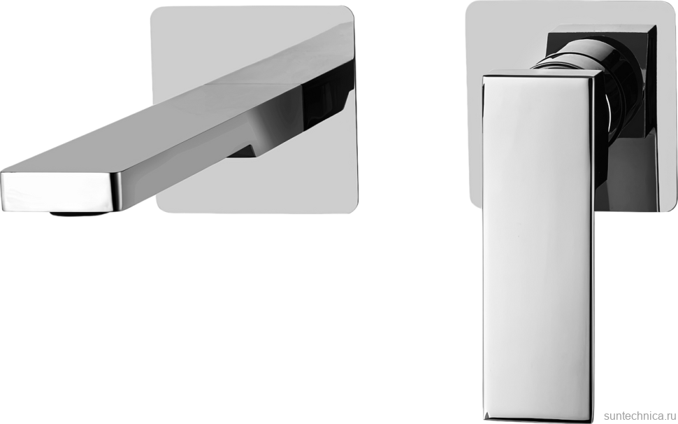 Смеситель для раковины Paffoni Elle EL105CR70 С ВНУТРЕННЕЙ ЧАСТЬЮ хром