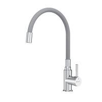 Смеситель для кухни AM.PM X-Joy S F85B07605 серый, хром
