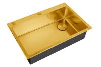 Кухонная мойка ZorG LUX 7551 BRONZE