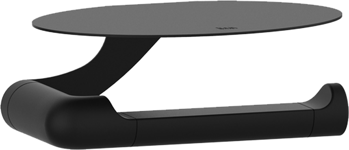 Держатель туалетной бумаги IDDIS Noa NOABL00i43 черный матовый
