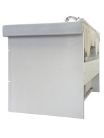 Тумба с раковиной Comforty Никосия 80П подвесная, белый глянец